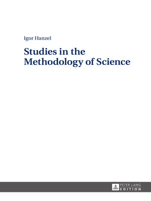 cover image of Studies in the Methodology of Science